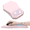 Pink, variant on Miroddi Mouse Pad with Wrist Rest Support, Ergonomic Memory Foam Mouse Pad, Non-Slip PU Base for Computer Desk, Black