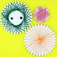 thumbnail image 2 of Tablero de papel con engranaje 10x Tablero de línea de bobinado Tarjetas de papel de dibujo Juguetes BLESIY Tableros de papel redondos sólidos, 2 of 8