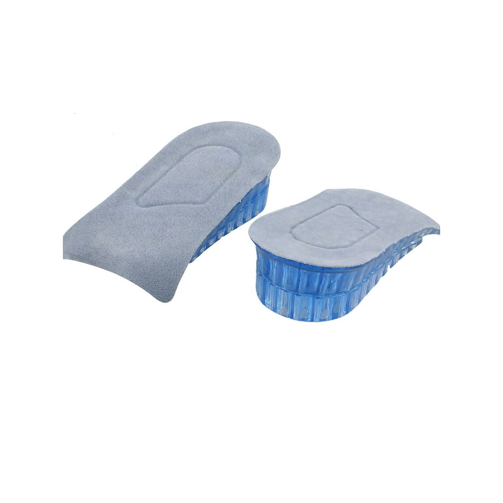Allegra K Unisex Silicone 2Layer 1.4" up Taller Shoe Height Inserts