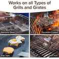 thumbnail image 6 of 2025 NEW_ Giddy_Up_Grill Cleaner AS-SEEN-ON-TV! – Cordless, Rechargeable BBQ Tool with 350 RPM Stainless Roller, LED Light – Safer, Deep Cleaning, Supports Nighttime Barbecue Cleaning, 6 of 8