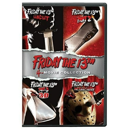 Friday The 13th Parts 1 4 Dvd Walmart Com
