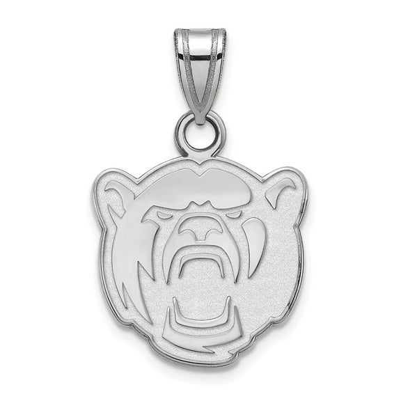 Sterling Silver LogoArt Baylor University Small Pendant Charm