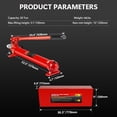 thumbnail image 2 of 20Ton Porta Power Hydraulic Jack Kit,44000 LBS Heavy Duty Car Lift with 17-Piece Accessories,Portable Hydraulic Jack Kit with Sturdy Carrying Case for Auto Repair, Frame Straightening, 2 of 6