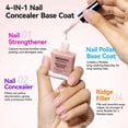 thumbnail image 2 of Corrector iluminador de uñas Nailshion, capa base 4 en 1, 2 of 8