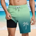 thumbnail image 4 of Pantalones Cortos Casuales para Hombre Imprimir con Bolsillos Pantalones de Playa de Cintura Elástica, Pantalones Cortos de Cintura Elástica para Hombre, 4 of 5