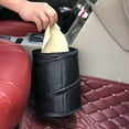 thumbnail image 3 of Car Trash Can, Easy To Install Collapsible Car Garbage Can  For Travel Picnics Camping, 3 of 8