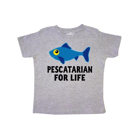

Inktastic Pescatarian for Life Gift Toddler Boy or Toddler Girl T-Shirt