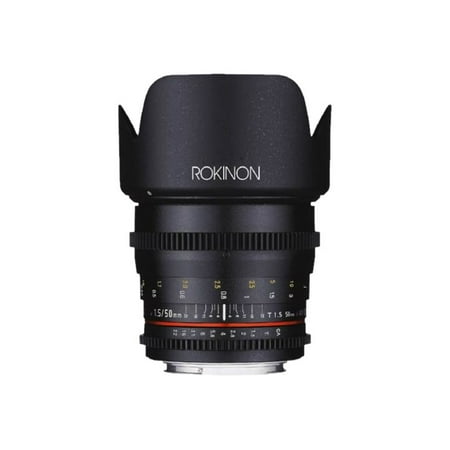 Rokinon Ds 50mm T1.5 Cine Lens, Dual Foc