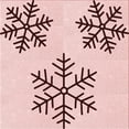 thumbnail image 1 of Ahgly Company Machine Washable Indoor Square Transitional Pink Bubble Gum Pink Area Rugs, 6' Square, 1 of 7