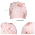 thumbnail image 2 of Pofeuu Cute Pig Face Print Beanie Hat for Men and Women Winter Warm Hats Knit Slouchy Thick Skull Cap, 2 of 7