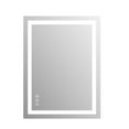thumbnail image 6 of 32 in. W. x 24 in. H Rectangular Frameless Anti-Fog LED Lighted Dimmable Wall Mounted Bathroom Vanity Mirror, 6 of 15