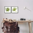 thumbnail image 3 of Jennifer Paxton Parker Spiky Aloe Palm Plant Paint Hue Guide 12" x 12" Framed Painting Art Prints, by Stupell Home Décor Set of 2, 3 of 5