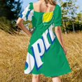thumbnail image 3 of Sprite Robe Sans Manches Robe de Soirée Mignonne pour Femmes Été, 3 of 4