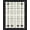 White, Pattern 1, variant on ODIKA 4' x 6' Machine Washable Non-Slip Area Rug, Minimalist Dot High Traffic Rug, Gray, 224787