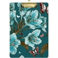 thumbnail image 1 of FMSHPON BranchSpring Flower Butterfly Clipboard Hardboard Wood Nursing Clip Board and Pull for Standard A4 Letter 13x9 inches, 1 of 7