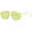 Green, variant on Retro Irregular Metal Sunglasses Women Clear Ocean Lens Eyewear Men Blue Yellow Sun Glasses Shades UV400