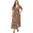 thumbnail image 2 of Nuevo vestido largo bohemio con cuello en V y manga corta, elegante y elegante, vestido maxi de Carevas Vestido, 2 of 2