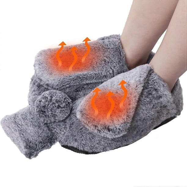 New winter hot water bottle foot warmer hot water bottle foot warmer hot water bottle with lid hot water bottle with funnel hook