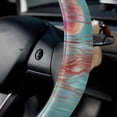 thumbnail image 5 of Jellyfish 14.5 Inch Printing PVC Leather Car Wheel Cover Auto Accessories, 5 of 6