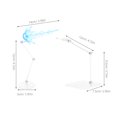 thumbnail image 2 of Raindrops 1 Set Action Figure Wooden Holder Plastic Blue For Figures For Display Enhancement Home Decor, 2 of 7
