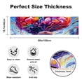 thumbnail image 2 of Graffiti Rectangular Rubber Mats Kitchen Rugs, 15.7"x59", Washable, Absorbent - Kitchen Mats and Runners, 2 of 6
