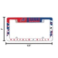 thumbnail image 6 of Buffalo NFL Bills Chrome Metal License Plate Frame with Bold Full Frame Design, 6 of 8