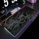 thumbnail image 3 of Alfombrillas de ratón, alfombrilla de escritorio RGB, alfombrilla para teclado de juegos, alfombrilla de ratón LED para jugador XXL, alfombrillas de ratón luminosas, diseño de pulpo, 3 of 5