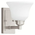 thumbnail image 2 of Langford Wall Sconce 1-Light LED in Brushed Nickel, 2 of 2