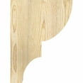 thumbnail image 3 of 6"W x 12"D x 16"H Ridgewood Rough Sawn Corbel, Douglas Fir, 3 of 9