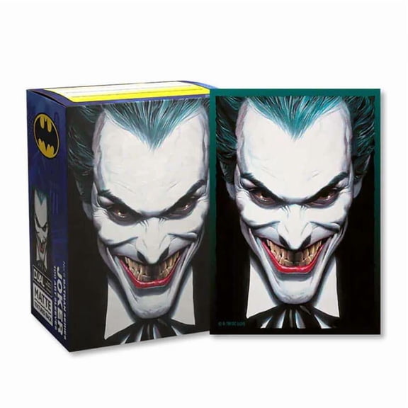 Dragon Shield Sleeves: Standard Matte Dual Art Batman 85th Anniversary - Joker 100CT Box