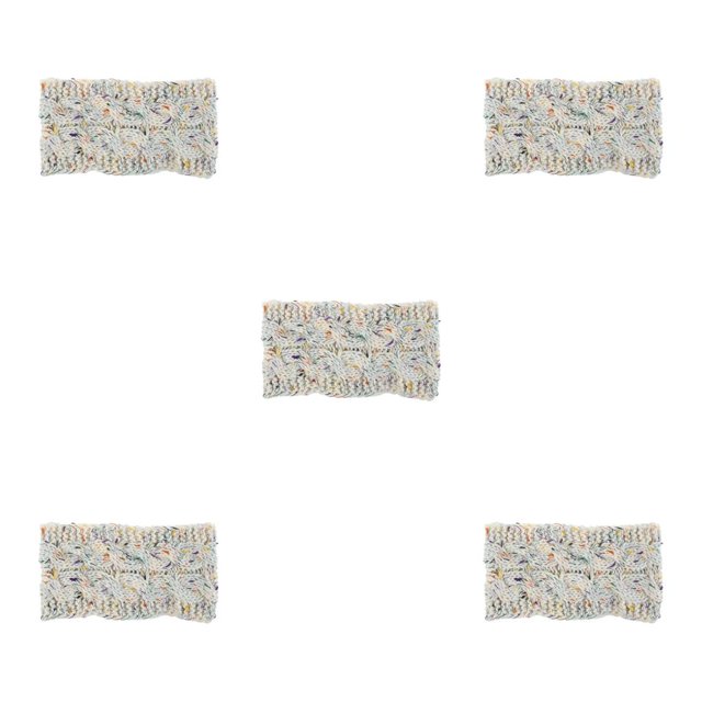 Jumpingount Diademas de punto Cálido a prueba de viento Chunky Universal Ear Warmer Hairband Accesorio de moda para mujeres Suministros Hilo beige Type2 NO2 Jumpingount CBP268201