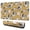 Yellow Baseball Items, variant on Long Mouse Pads for Desk,White Leopard Basketballs Pattern Desk Mats on Top Of Desks, Desk Mouse Pad Extra Large with 3mm Non-Slip Base and Stitched Edge for Gaming,Office,Work,Home 47.3"x23.6"