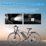 1500W Peak 750W Electric Bicycle 48V 15Ah,26'' Mountain Ebike 30MPH 45-65Miles Range,Removable Battery Adult Electric Bike UL2849