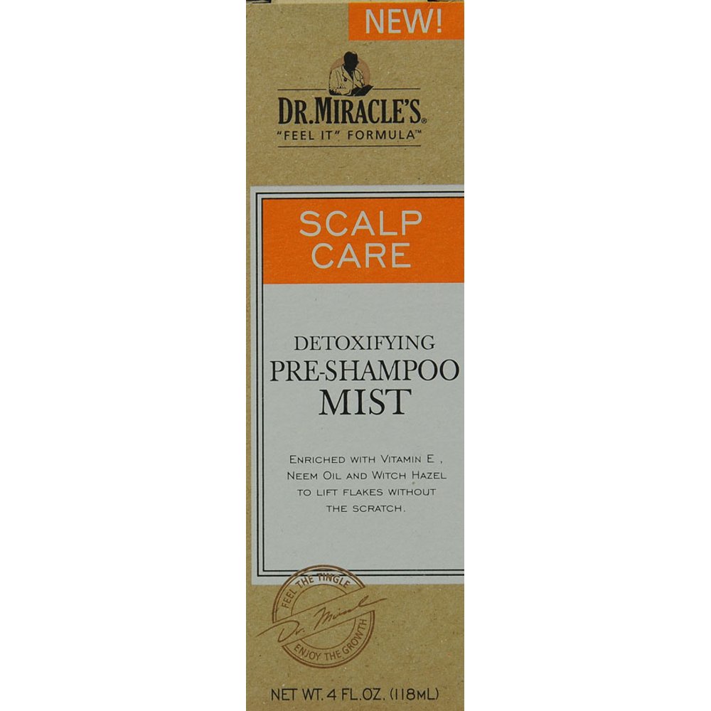 Dr. Miracles Scalp Care Detoxifying PreShampoo Mist, 4 fl