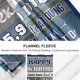 thumbnail image 5 of LHSHID Birthday Gifts Blanket Flannel Soft and Comfortable Anti static Bed Sofa Blanket 50x60in, 5 of 5