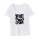 thumbnail image 4 of Camiseta para mujer Yinane ropa deportiva de verano XL con cuello redondo, 4 of 7