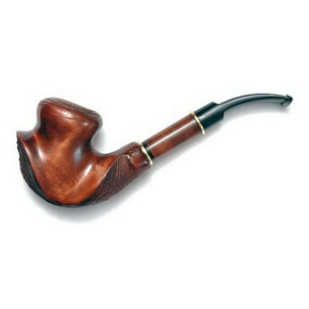 Pear Wood Hand Carved Tobacco Smoking Pipe DALI #2 +