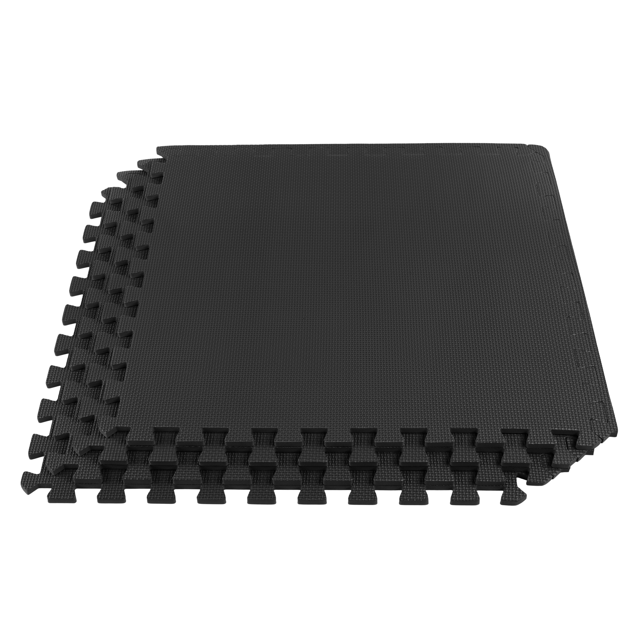 Stalwart Ultimate Comfort Black Foam Flooring - 4