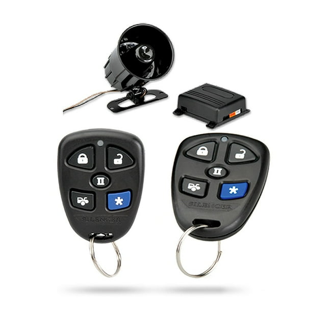 Silencer SL3 1Way 3 Channel Car Alarm Security Remote w/ Keyless Entry System