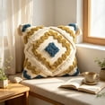 thumbnail image 4 of Dvumao Scandinavian Boho Tufted Tassel Throw Pillow Cottage Style Decor Cushion Cases for Living Room Sofa Bedroom, 4 of 6