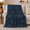 Suns and Moons, variant on Celestial Sun Moon Stargazing Theme Navy Night Sky, Peaceful Mountain Lake Scene, Warm Flannel Blanket for Cabin and Lodge, Outdoor Lovers Camping Gift, Rustic Home Decor