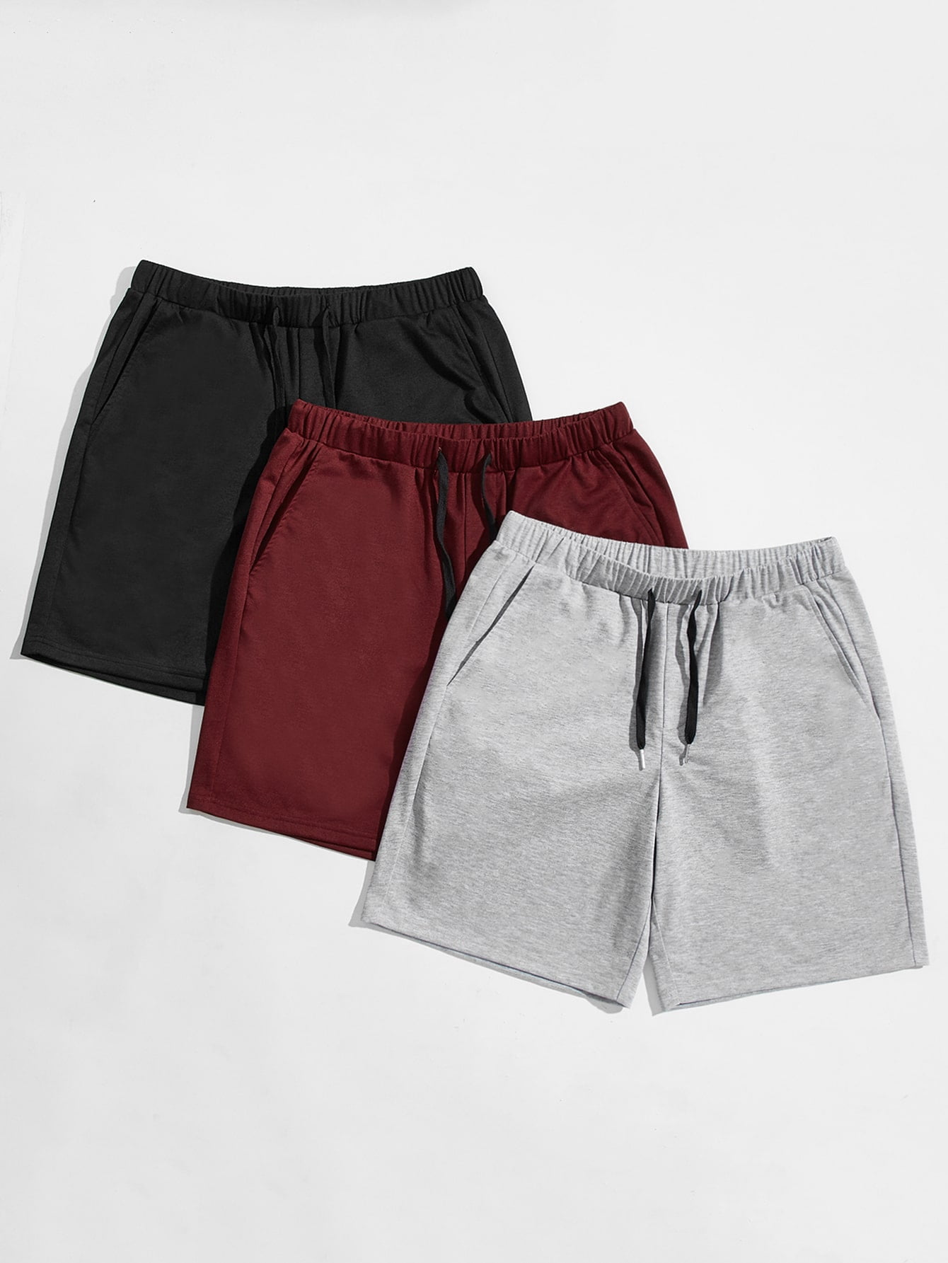 Multicolor Casual Men 3 Pack Drawstring 