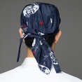 thumbnail image 2 of vlrwzc Japanese Style Chef Bandana Hat Adjustable Cotton Work Cap for Sushi Restaurants, 2 of 7
