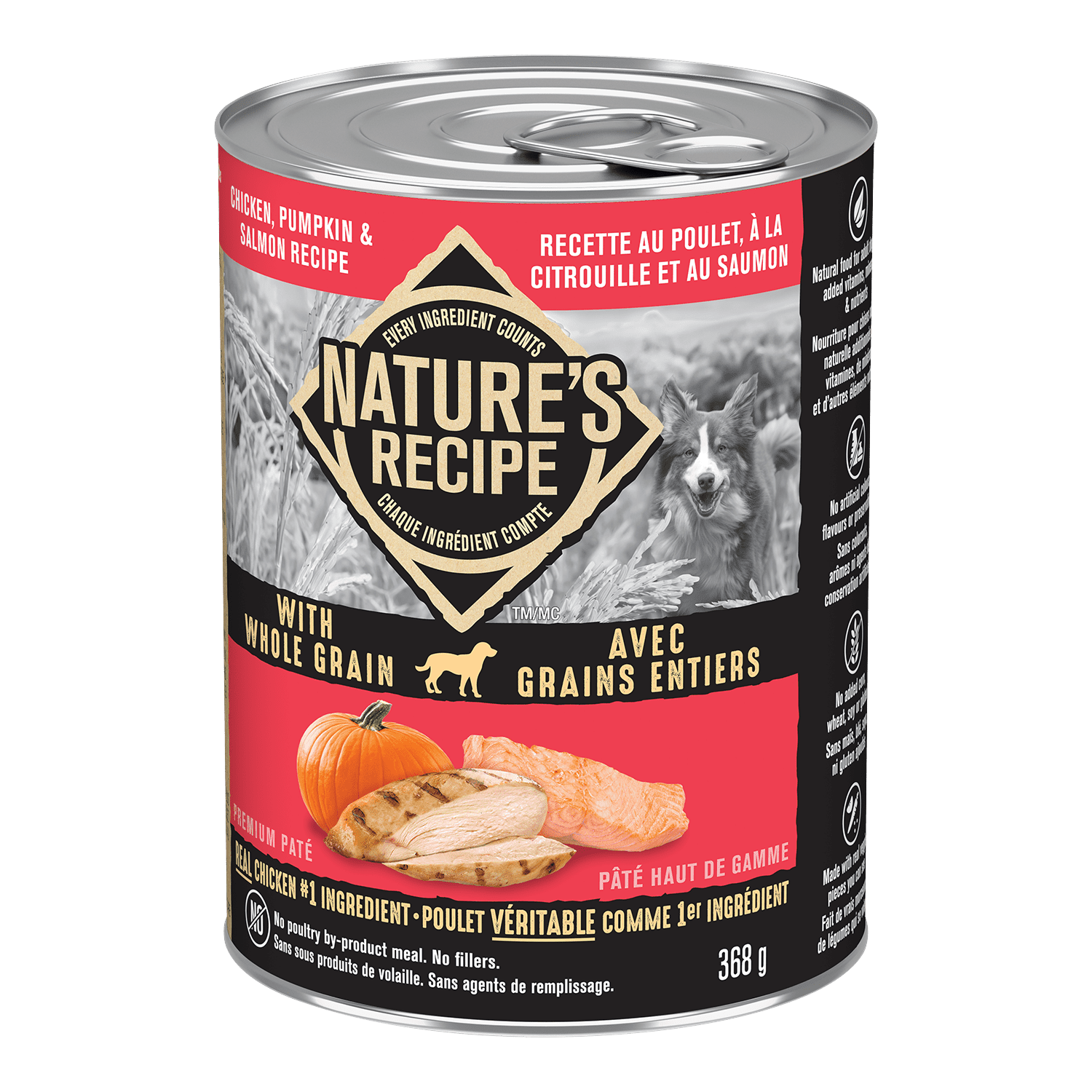 NR 368G CH PMKN SLM, NATURES RECIPE NR 368G CH PMKN SLM