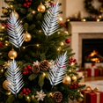 thumbnail image 2 of Winter Artificial Leaf Branches, Vase Fillers For Table, Mantel & Holiday Home Decor, 2 of 6
