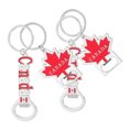 thumbnail image 6 of Milisten 4-Piece Maple Leaf Keychain Set with Canada Flag Design and Metal Bottle Opener, Durable and Stylish, 6 of 8