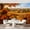 Color 3, variant on Wall Mural Peel and Stick Fall Rustic Cabin by River Autumn Foliage Snow Capped Mountains Self-Adhesive Wallpaper Removable Wall Decal Wall Sticker Home Decor for Living Room Bedroom 69"x96"