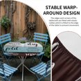 thumbnail image 5 of Fitted Tablecloth for Round Table,Retro Laundry Room Texts Table Cover with Elastic Edge Waterproof Table Cloth,Rustic Wooden Plank Circle Table Covers for Kitchen Indoor Outdoor Picnic Party, 5 of 9