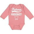 thumbnail image 3 of Inktastic Future Dental Hygienist Boys or Girls Long Sleeve Baby Bodysuit, 3 of 5