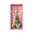 thumbnail image 2 of Clearance Under $5!Yyuenw Happy Easter Door Cover – 70.8*35 Inch Bunny and Egg Spring Decoration – Adorable Easter Door Banner for Front Porch, Home Entry, or Party Backdrop, 2 of 5